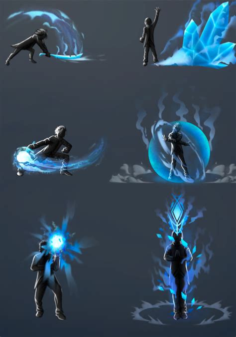 Pitch black ice spell applier